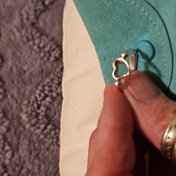 Tiffany & Co 925 Stamped Elsa Peretti Spain Heart Ring sz 6¾ FIRM ON PRICE - Picture 4 of 6